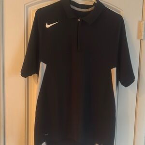 Nike Men's Black Polo Shirt